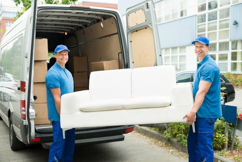 Man and Van service helping with storage in Bromley