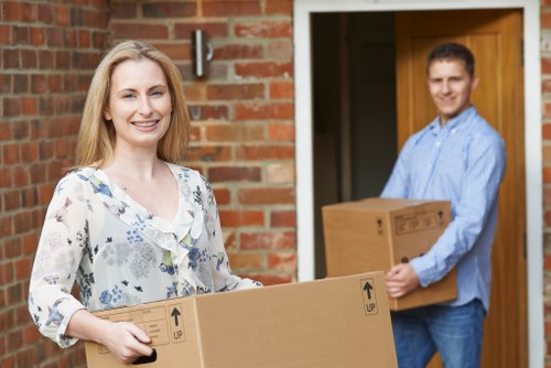 Moving and loading items for storage