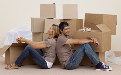 Various storage options offered by Bromley's van services